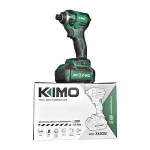 KIMO outils électriques industrie brushless sans fil perceuse à percussion tournevis 180N.M