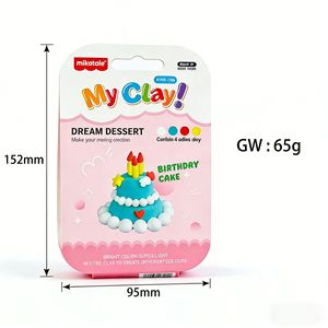 CE Certified Non Toxic Kit Educational <b>Modeling</b> Craft Toy Air Dry Clay for Kids DIY Art Activities - Product Image 4
