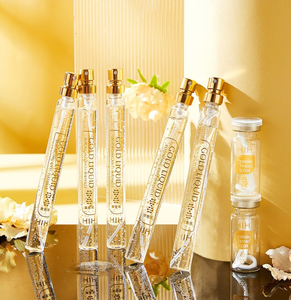 Gouden Proteïne Peptide Essence Kit d Collageen Line 24k Gouden Essence Vloeibare Hydraterende Verzorgende Anti-verouderingsrimpel Serum - Product Image 4