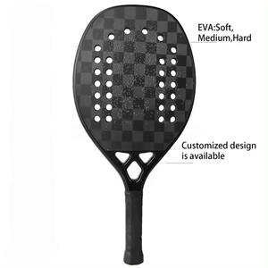 Raquetas de Tenis Deportivas de Pádel con Forma de Diamante al por Mayor, Nuevo Diseño, Empuñadura de EVA de 3K 12K 18K, Material de Fibra de Carbono Portátil - Product Image 3