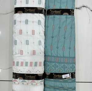 Ropa de hombre suministrada por el fabricante, tela Kurti de popelina de algodón, estilo sarga, materia prima para uso en bolsas, producto a granel de algodón - Product Image 1