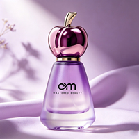 Fruitvormige parfumflesjesset, glazen lege parfumflesjes voor cosmetische verpakkingen