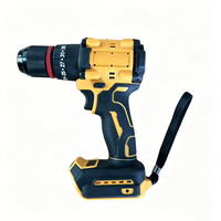 OEM/ODM - Perceuse sans fil 21V à vitesse variable, moteur sans balais, 13 mm, couple réglable sans clé, réversible, outils professionnels industriels et de bricolage