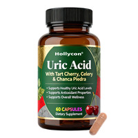 Fournisseur en gros Supplément d'acide urique Acide urique Poudre de racine de gingembre Soutien Confort articulaire Poudre de curcuma Capsules pour soins du rein