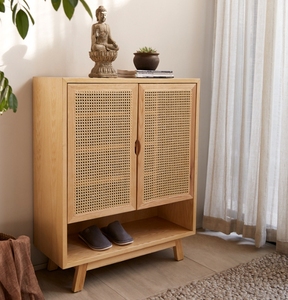Creative Nordic <strong>French</strong> Country Style High Legs Design Small <strong>Shelves</strong> With Shoe Placement Cabinet - Product Image 3