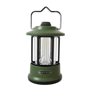Lanterne Led multifonction pliable et Portable, éclairage rétro, Rechargeable, idéal pour la tente