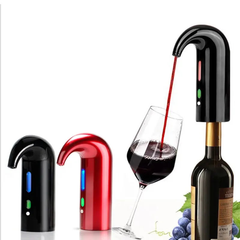 מתנת חבילה חשמלי חכם יין לגין ומתקן מרובה פונקציונלי בר אביזרי עבור אדום יין