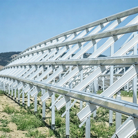 Système de montage solaire en aluminium pour toit en pente, installation facile, support de panneau solaire
