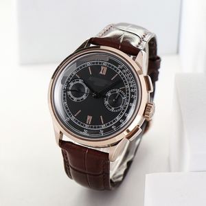 Nouvelle Montre Mécanique de Luxe Haut de Gamme 2026, Tendance Simple, en Acier Inoxydable et Cuir, pour Hommes et Femmes - Product Image 1