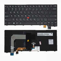 Keyboard untuk Lenovo T460S T470S T460 T470P T480 BARU S2 Keyboard Laptop Keyboard Notebook dengan Lampu Latar untuk Laptop Lenovo