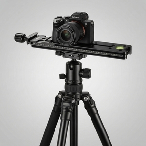 DMIDITIR NNR200 Soporte Multifuncional de Placa Larga para Lentes de Ojo de Pez de Gran Angular y Macrofotografía, Carga Rápida, 140 mm, Acero Inoxidable - Product Image 3