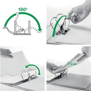 Nhà Máy Trung Quốc Chất Lượng Hàng Đầu Giá Tốt Nhất Thư Mục Tập Tin A4 Đòn Bẩy Vòm Tập Tin Đấm Lỗ Lao Động Nhanh Chóng Clip Arch Tập Tin - Product Image 4