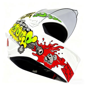 <span class=keywords><strong>Casque</strong></span> de moto VIRTUE, nouveau modèle blanc, mini, mignon, <span class=keywords><strong>pour</strong></span> animaux de compagnie, visage complet, ABS, avec doublure en mousse - <span class=keywords><strong>pour</strong></span> chats, chiens et petits animaux, design sûr et adorable - Product Image 5