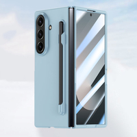 Dernier Modèle 2025 : Coque Pliante PC Givrée et Colorée de Gros, Fabriquée à Guangzhou, avec Film Protecteur et Stylet Inclus pour Samsung Galaxy Z Fold 7