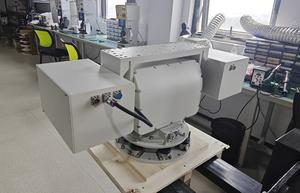 Caméra infrarouge de <span class=keywords><strong>vision</strong></span> nocturne double CMOS 4MP IP66 Pan-Tilt grand angle, détection haute vitesse, imagerie thermique longue portée, données NVR - Product Image 5