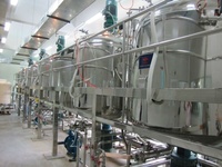 Homogénéisateur en acier inoxydable pour cosmétiques 1000L, machine de mélange pour liquides/savon de lessive/produits pour le visage avec moteur, pour le traitement de produits chimiques