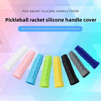 Housse de poignée en silicone haute élasticité pour raquettes de pickleball et de tennis - Sélection rigoureuse transfrontalière