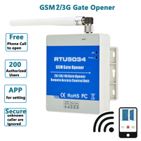 Contrôleur d'alarme GSM Chisung Free Calling Smart 200 utilisateurs RTU5034 2G, composeur, ouvre-porte, télécommande, relais