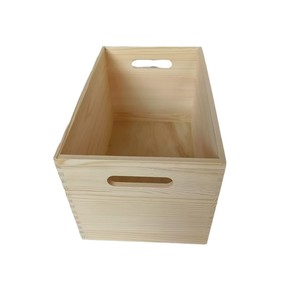 Caja de almacenamiento de madera de 24x18x12 cm para organizar herramientas y piezas - Product Image 2