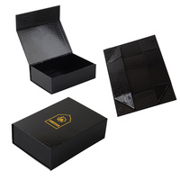 Boîte Cadeau Pliante Magnétique de Luxe en Carton Personnalisable avec Logo pour Perruques, Vêtements, Chaussettes – Emballage en Matériaux Recyclés – Vente en Gros