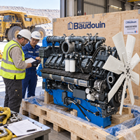 Moteur diesel WEICHAI Baudouin série 16M33 V16 16M33G1600 Turbo Common Rail pour camion minier Belaz SANY XCMG