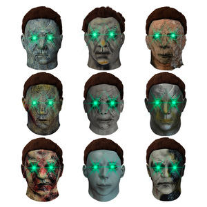 Maschera <span class=keywords><strong>Horror</strong></span> Personalizzata Serie Miles, Modello Moonlight Heart Panic, Accessorio per Feste <span class=keywords><strong>di</strong></span> Halloween e Produzioni Cinematografiche, Disponibile - Product Image 6