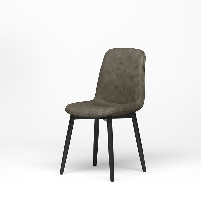 Coussin en cuir gris clair édition spéciale 3,8 cm d'épaisseur