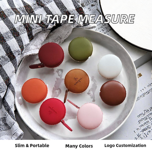 Wholesale 1.5M Mini PP Tape Measure Retractable Automatic Blade Return Slide Lock High Visibility <b>Case</b> Hook End Inch/CM Tailor - Product Image 3