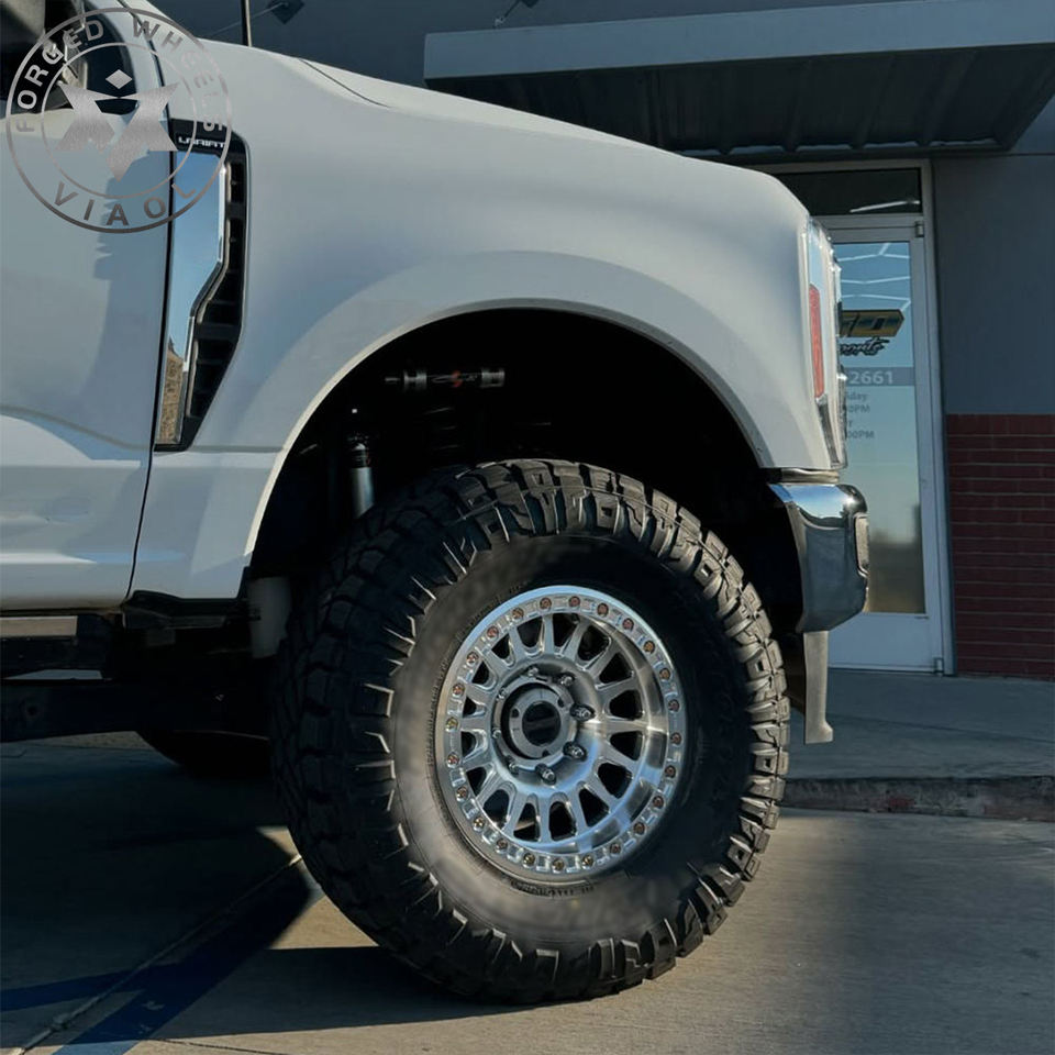 Viaol 6X135 6X139 8X170 16 17 Inch Forged Offroad Beadlock 4X4 Truck ...