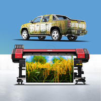 Impresora de Vinilo de Gran Formato Kongkim para Imprimir y Cortar Calcomanías, Adhesivos, Pancartas, Lonas y Vinilos para Autos, Plotter de Impresión de 6 y 10 pies