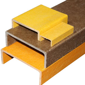 โปรไฟล์พลาสติกเสริมแรงไฟเบอร์กลาส pultruded แบบกำหนดเองได้หลากหลายรูปแบบ - Product Image 1