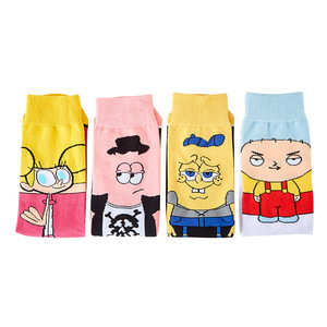 Calcetines Deportivos Unisex Casuales, Absorbentes de Sudor, con Personajes de Anime y Los Simpson, a Precio Económico, Gran Venta - Product Image 4