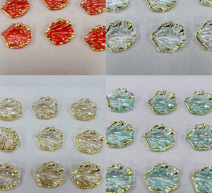 Hot <b>Sale</b> Double-Without-Hole <b>Seashell</b> Mini DIY Fashion Cold Curing Resin Jewelry Making Charms Animal Pattern Phone Strap JC - Product Image 3