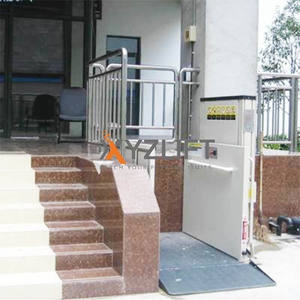 XYZlift dikey <span class=keywords><strong>Platform</strong></span> asansörü kapalı açık havada kabin ile engelli veya yaşlı için kullanılan asansör kullanın - Product Image 1