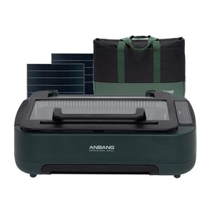 Электрический гриль-шашлычница ANBANG с функцией отвода жира, бытовая, для барбекю, большая, 1200 Вт+ - Product Image 5