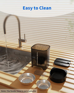 2025 Neues Einzigartiges Design Intelligenter Futterautomat mit WLAN-App, Futterspender mit Fernsteuerung, Beidseitige Fütterung für 2 Haustiere/Katzen, mit Nassfutterschale - Product Image 6