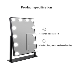 CPYP Led Vanity Ánh Sáng Gương Trang Điểm Bóng Đèn Bàn Trang Điểm <span class=keywords><strong>Make</strong></span> <span class=keywords><strong>Up</strong></span> Thông Minh Gương Đèn Trang Trí Phòng Tắm Đèn Tường - Product Image 4