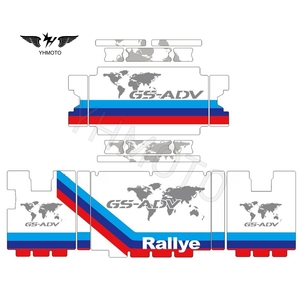 YHMOTO - Adhesivos Impermeables de Aleación de Aluminio para Caja Lateral Superior para BMW R1200GS GSA R1250GS ADV Adventure - Product Image 4