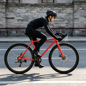 CZFIT High Quality ultra Light Road Bike, Durable High Carbon Steel Dual Disc Brake, Anti slip and Durable, Customizable - Product Image 6