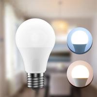 Ampoule LED 3W A60 E27/E26/B22 - Base en plastique AC résidentielle 6000K Ra80 Durée de vie de 15000 heures Certifiée Energy Star Garantie de 2 ans
