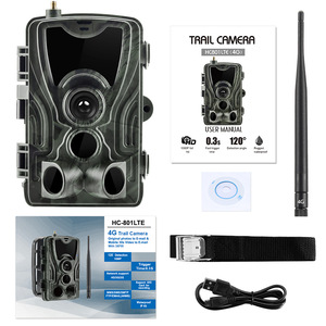 Caméra <span class=keywords><strong>de</strong></span> <span class=keywords><strong>chasse</strong></span> infrarouge HC801LTE 4G MMS 20MP avec écran 2,0 pouces, résistante à la pluie et à la brouillard, <span class=keywords><strong>pour</strong></span> l'extérieur, avec carte TF - Product Image 1