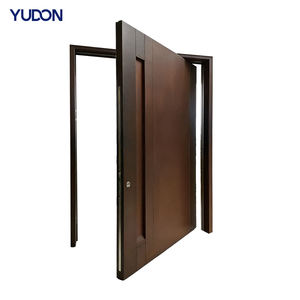 ประตูบ้าน YUDON DOOR แบบ Pivot Grand Entry ประตูทางเข้าสั่งทำพิเศษ ดีไซน์ทันสมัย สำหรับ<span class=keywords><strong>บ้าน</strong></span> วิลล่า และโรงแรม - Product Image 1
