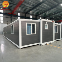 Casa Prefabricada de Lujo de 20 Pies a Precio de Fábrica, con Ventanas de Doble Vidrio, Varios Estilos para Alojamientos