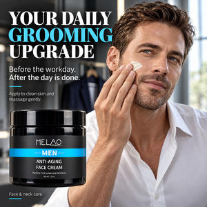 Crema Facial para Hombre con Logotipo Personalizado, Suaviza las Líneas Finas, Reafirmante, Hidratante, Cuidado de la Piel para Hombres - Product Image 1
