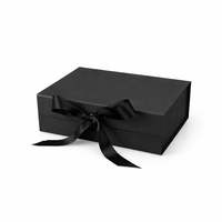 Boîte cadeau pliable en carton tricolore de luxe, très vendue, avec fermeture magnétique