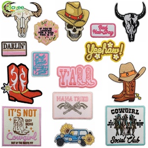 Exquisite Detailing Pink Cartoon Animation 3D Embroidered Iron-on Fabric Patches for DIY Clothing Caps Jeans - Product Image 2