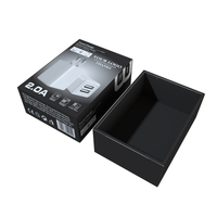 Emballage en blister en carton personnalisable pour chargeur suspendu, câble de données, casque, accessoires de téléphone, boîtes en papier