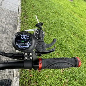 USA Warehouse 60V 6000W Dual Motor Brushless Motor 11inch Off Road Tire Spring Damping Foldable Electric <b>Scooter</b> with Seat - Product Image 6