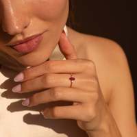 Bague MECYLIFE à haute résistance de couleur, pierre de naissance du 12ème mois, style vintage, base en cuivre plaqué or véritable 18 carats
