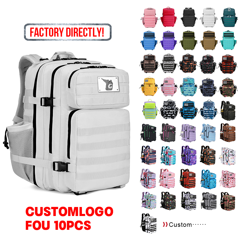 Custom 45L Tactical Backpack Rucksack Waterproof